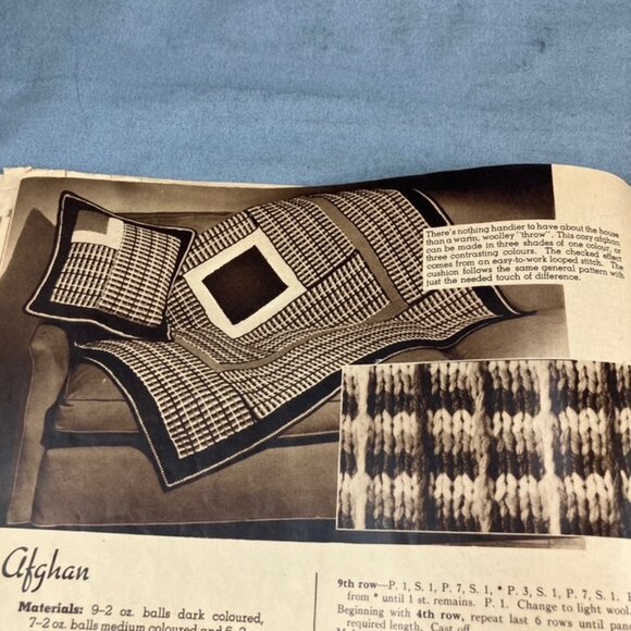 1939 Lux Knitting Pattern Magazine Book - Picture 6 of 13